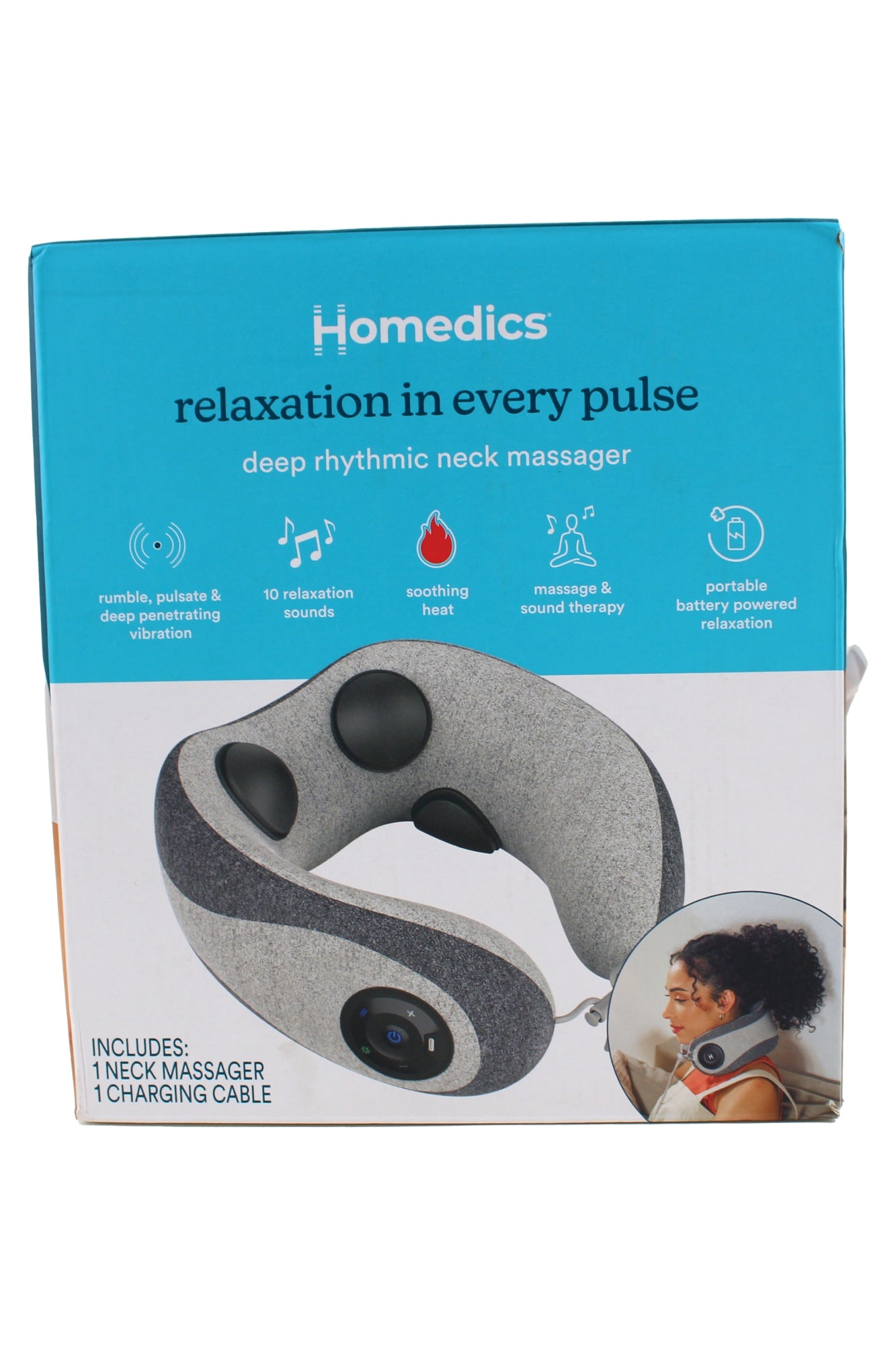 Homedics Deep Rhythmic Neck Massager 1 Count