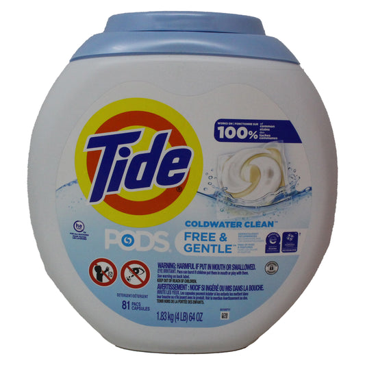 Tide Pods Colld water Clean Pods 81Capsules