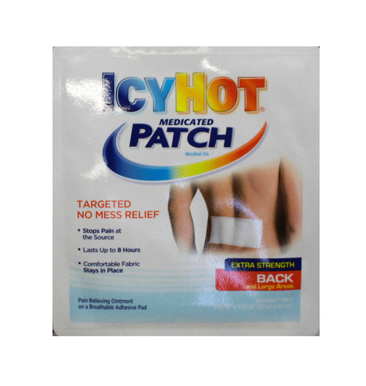 Icy Hot Medicated Extra Strength Back Patch 1 Count