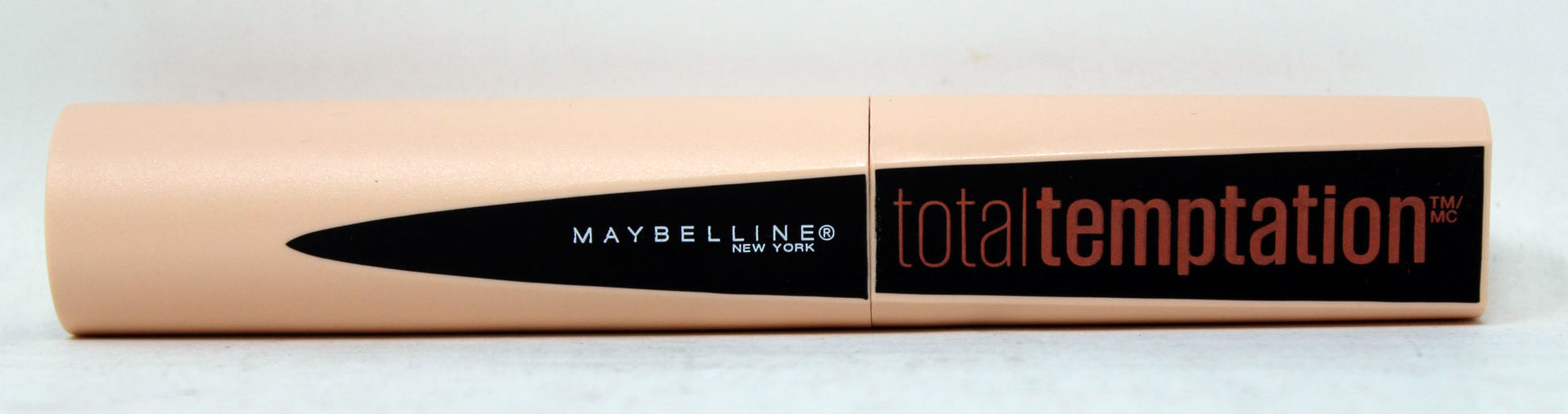 Maybelline Total Temptation Very Black Washable Mascara 0.27 Ounces (Unboxed)