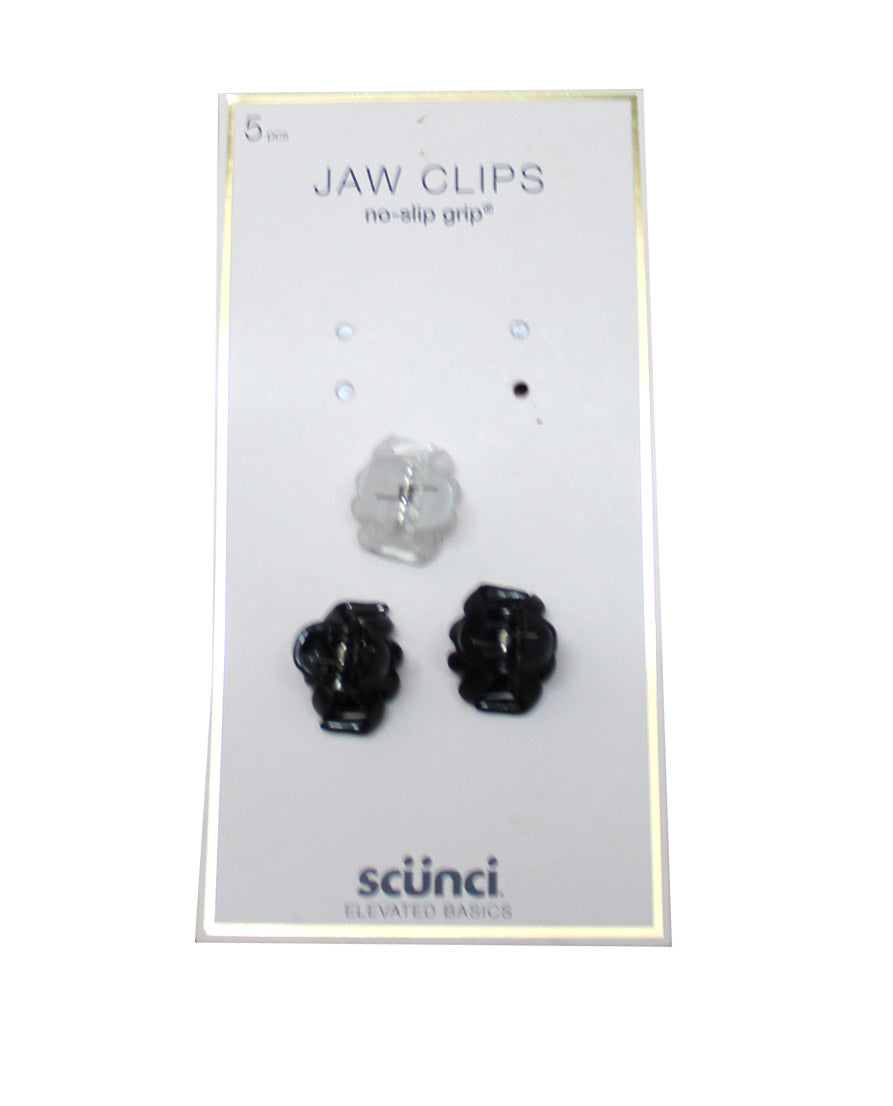 Scunci No Slip Grip Octopus Jaw Clips (3 Clips Only)