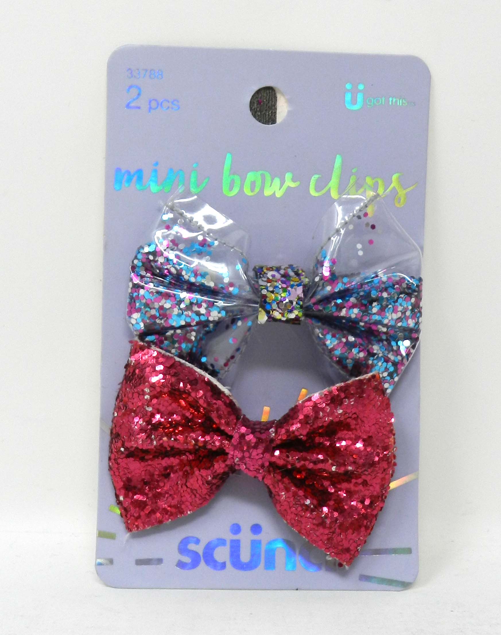 Scunci Mini Bow Clips