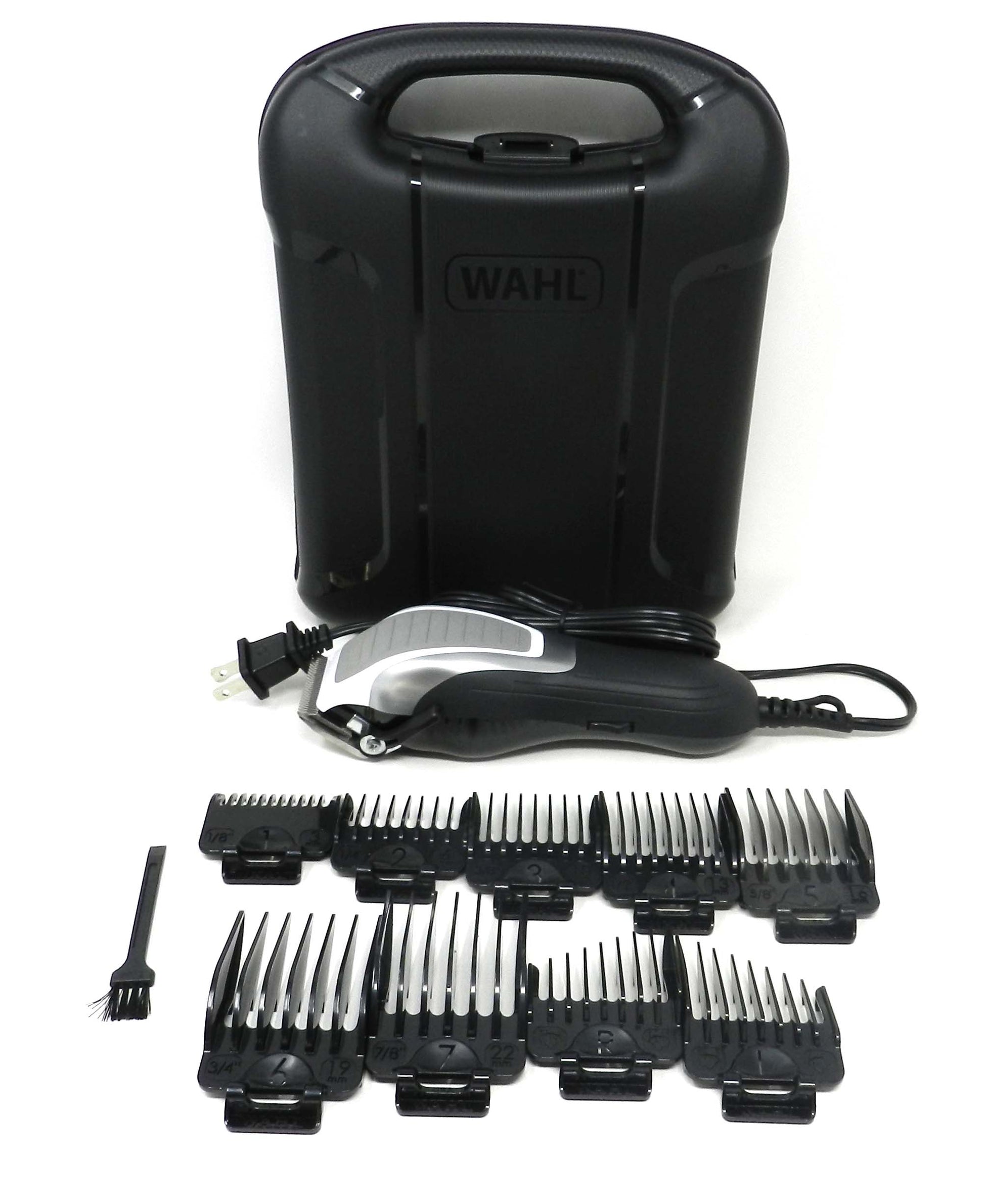 WAHL Deluxe All-In-One Haircutting Kit Black 25 Piece Set (Like New)