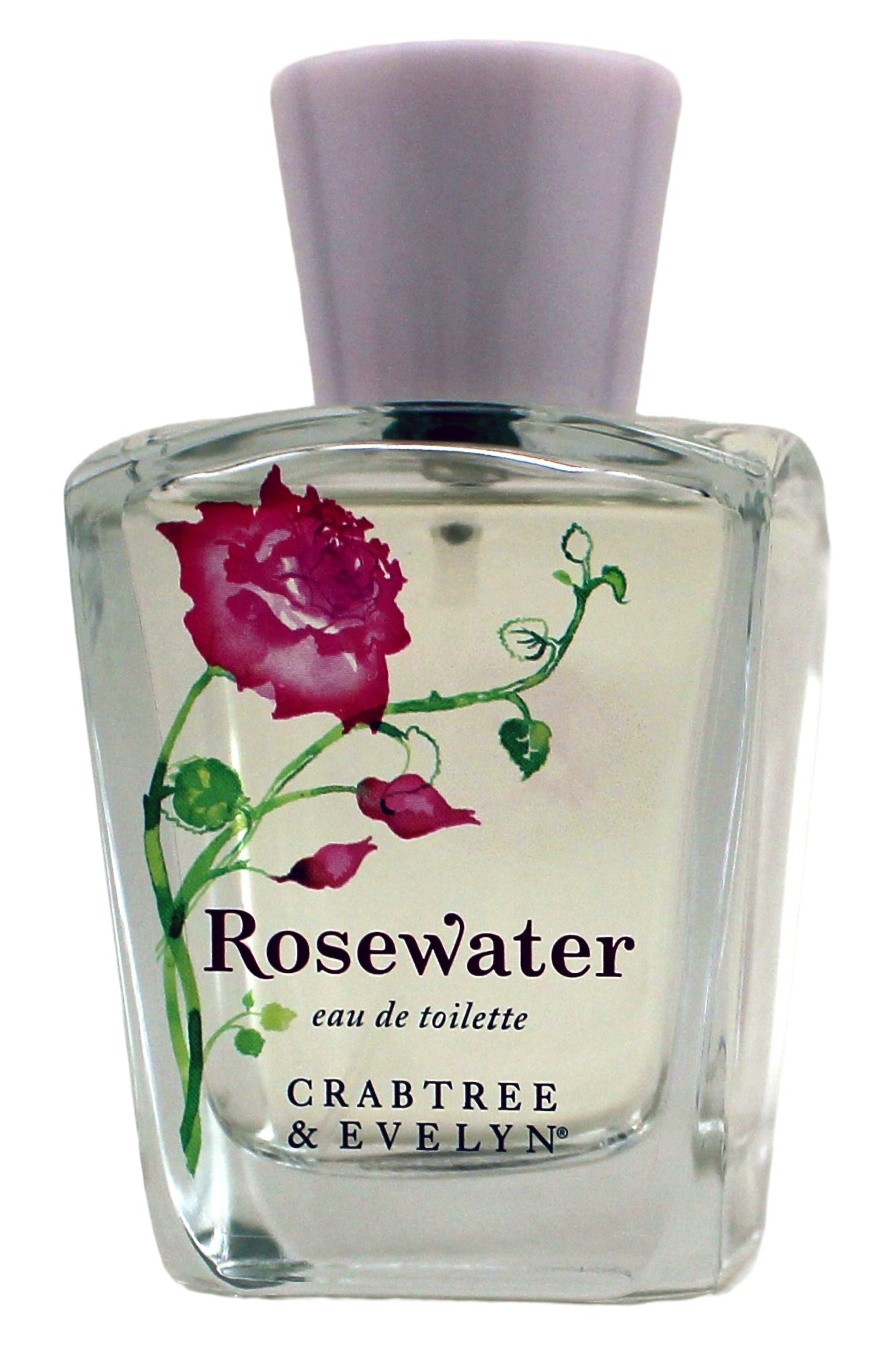 Crabtree and Evelyn Rosewater Eau De Toilette 3.4 Fl Ounce
