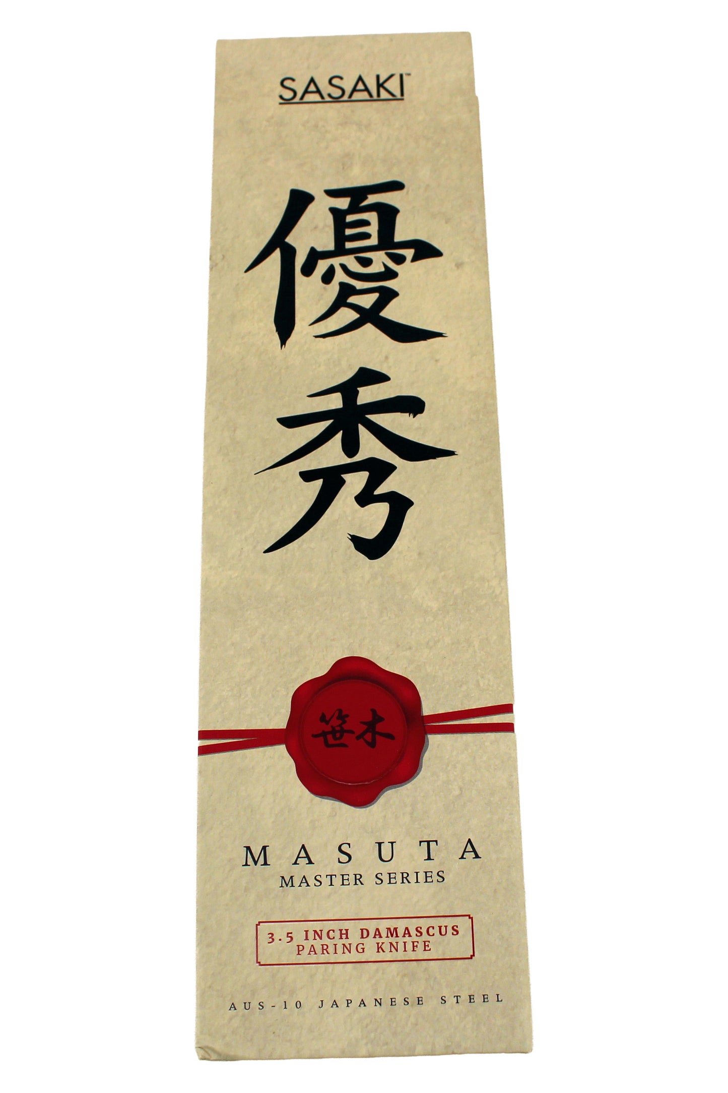 Sasaki Masuta Master Series Damascus Paring Knife 3.5 Inch