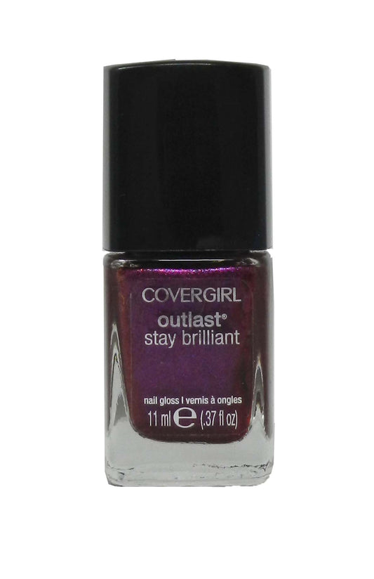 Covergirl Outlast Stay Brilliant 45 Fuchsia Flame Nail Polish 0.37 Ounce