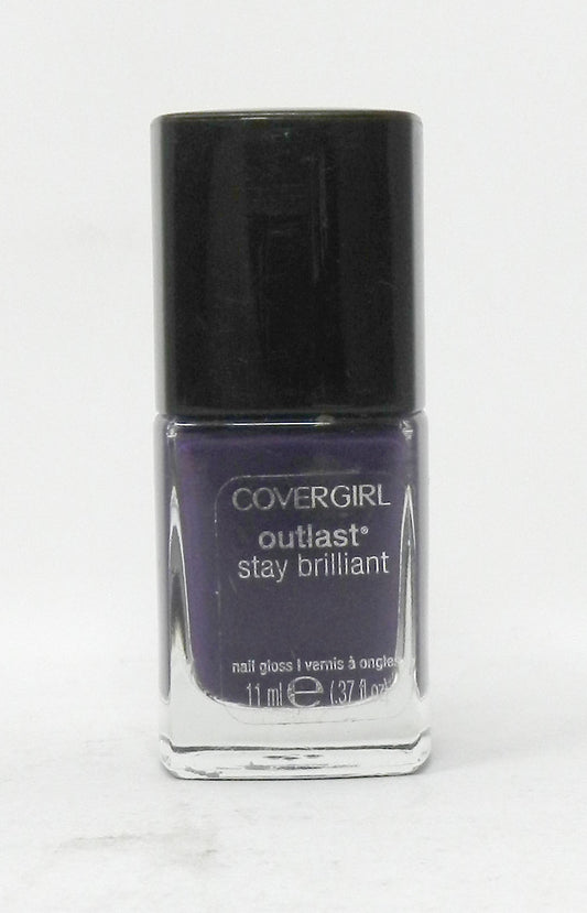 CoverGirl Outlast Stay Brilliant Nail Gloss 86 Vivid Violet 0.37 Ounces