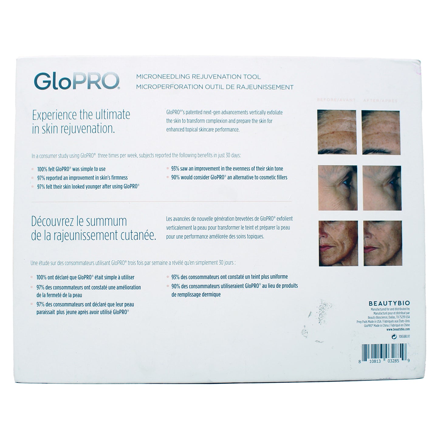 Beautybio Glo Pro Microneedling Rejuvenation Tool White 1 Count