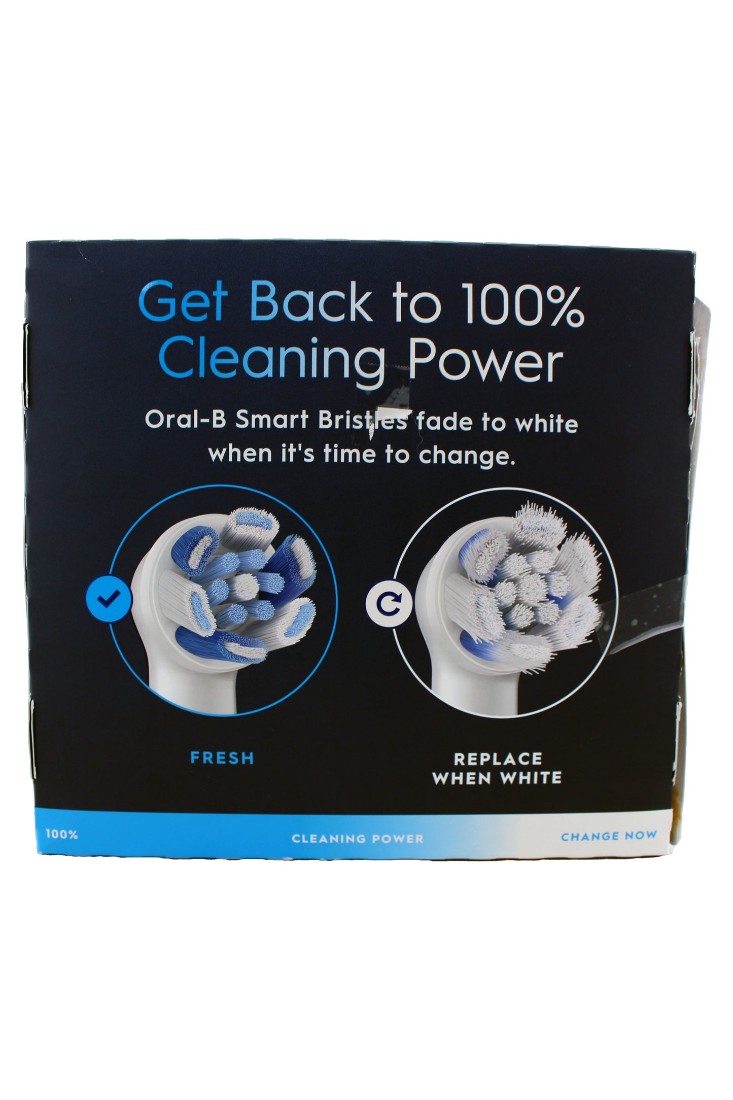 Oral BN IO Deep Clean Round Cleans Better Brush Heads 9 Heads 4 White 5 Black