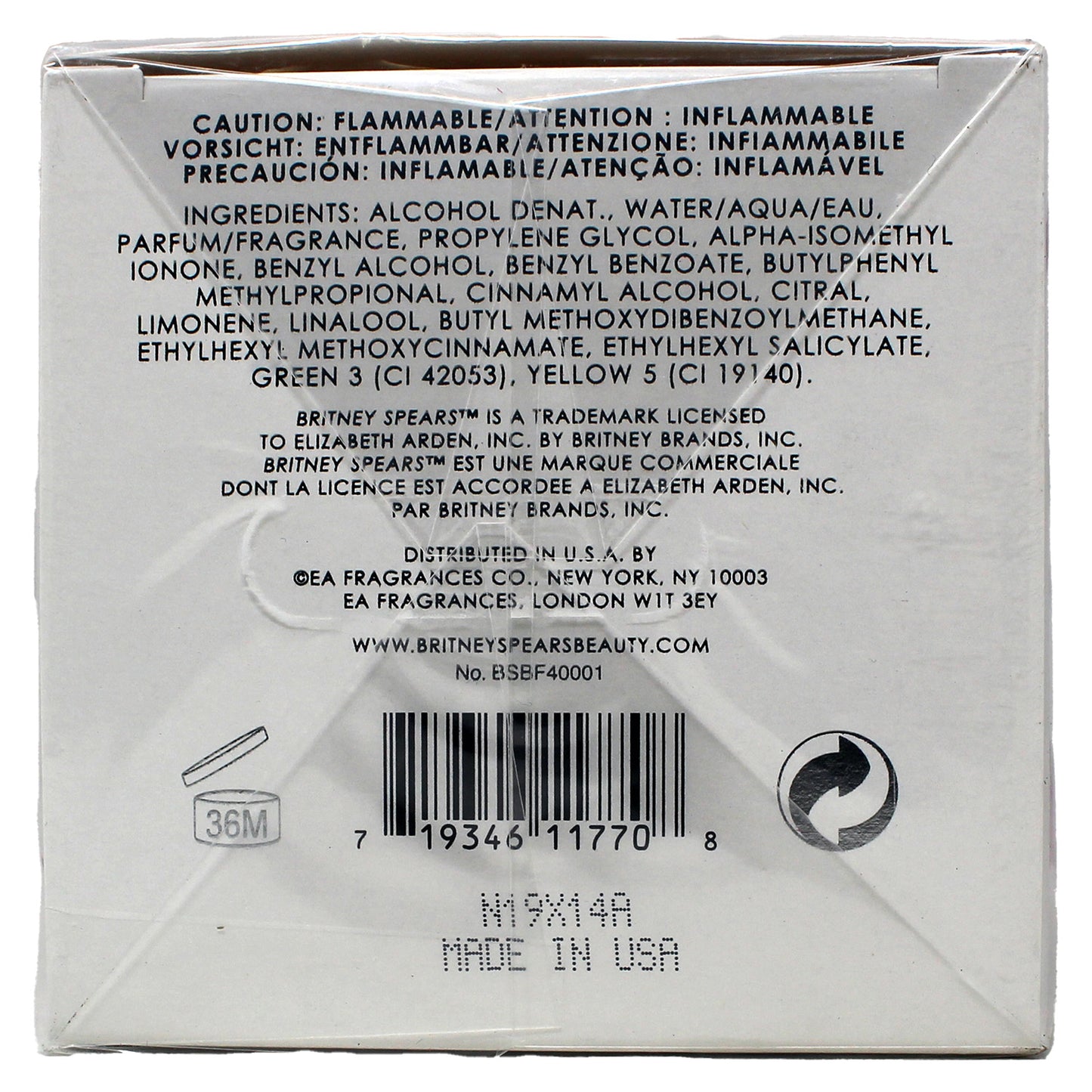 Britney Spears Believe Eau De Parfum 1 Fl Ounce