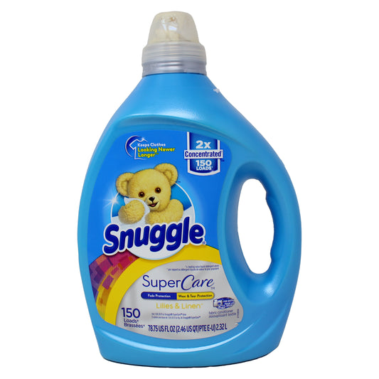 Snuggle Supercare Lilies & Linen Laundry Detergent 78.75 Fluid Ounces