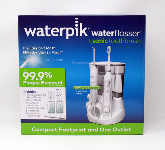 Waterpik Waterflosser + Sonic Toothbrush Set White