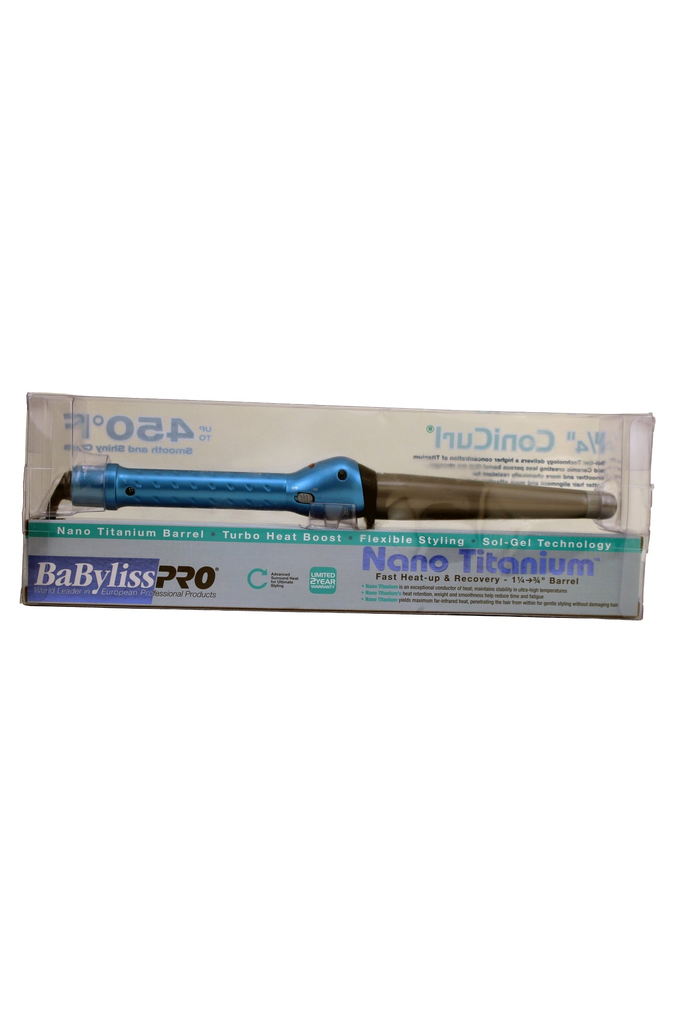 Babylisspro 1 1/4" Nano Titanium Curling Iron