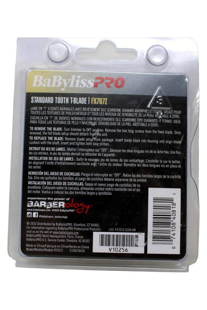 BaByliss Pro Standard Tooth T-Blade FX707Z DLC/Titanium Replacement 1 Count