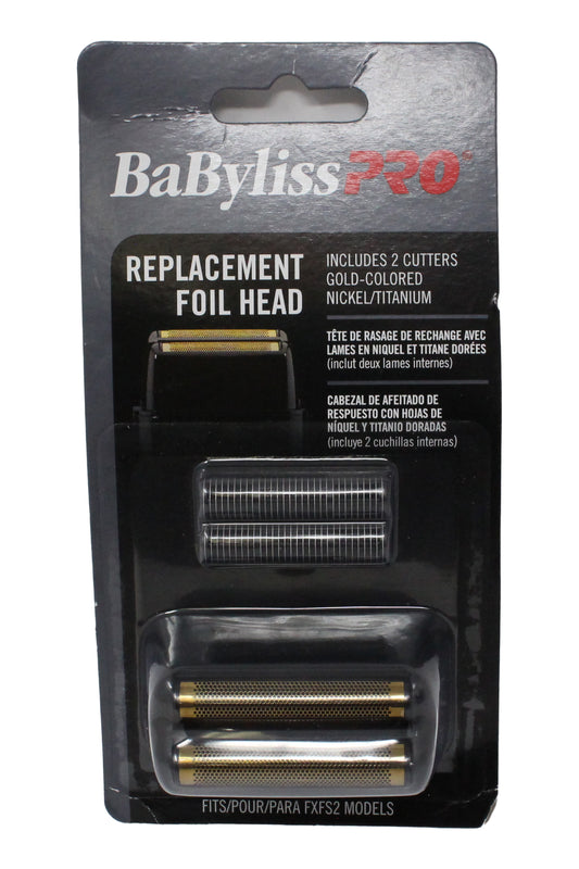 BaByliss PRO Replacement Double Foil & Cutter for FXFS2 Black Color