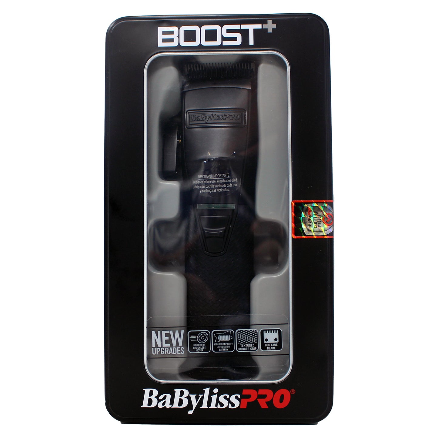 BaBylissPRO FX870BP-MB Black BOOST+ Hair Clipper 1 Count