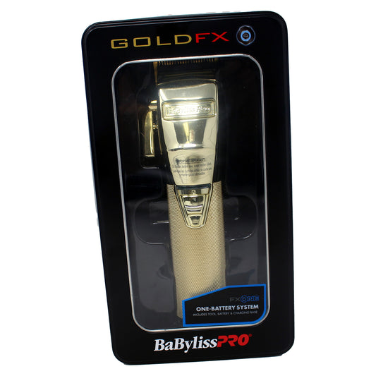 BaBylissPRO FXONE GoldFX Metal Clipper 1 Count