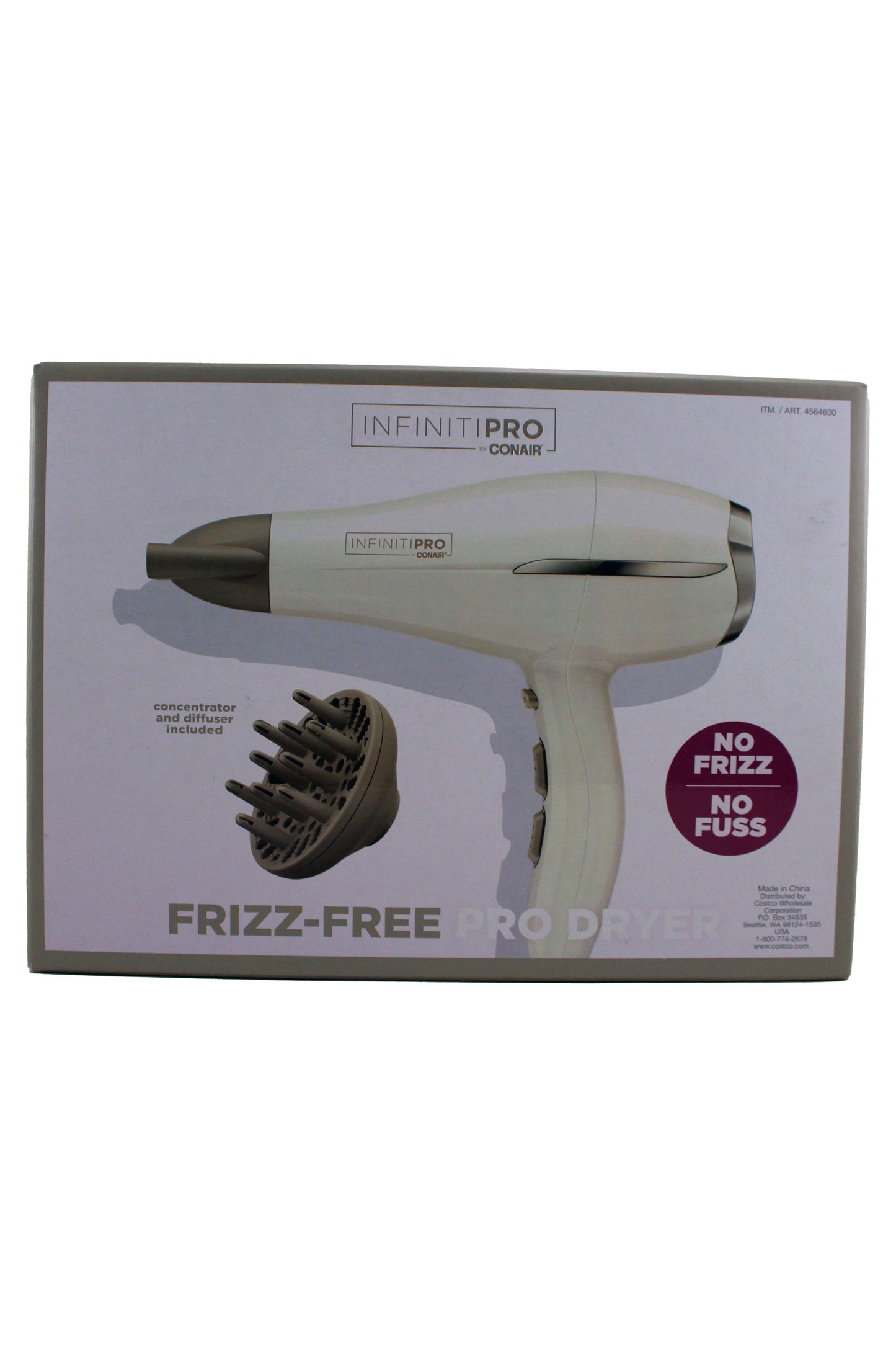 Conair Infiniti Pro Frizz Free Pro Dryer White