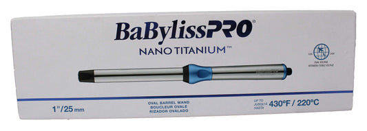 BaBylissPRO Nano Titanium 1" Oval Barrel Curling Wand