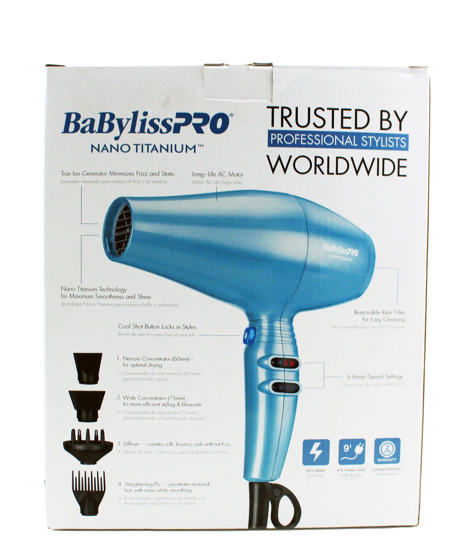 Babyliss INFINITIPRO 1875 W Ion Choice Hair Blower