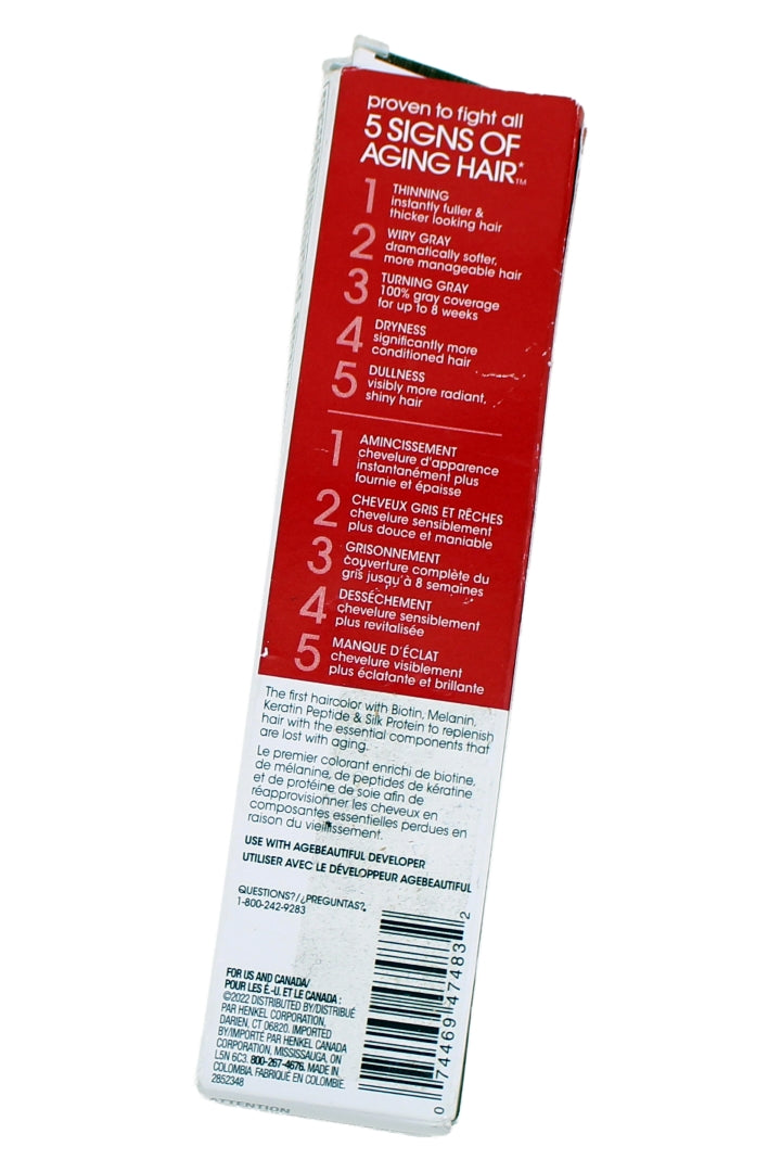 Zotos Age Beautiful Permanent Anti Aging Hair Color 8RC Strawberry Blonde 2 Fl Ounce