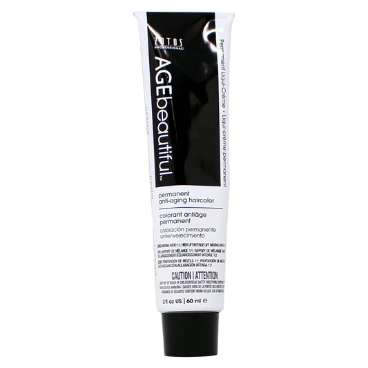 AGE Beautiful Permanent Hair Color Dye Liqui Creme 5NN Medium Intense Brown 2 Oz