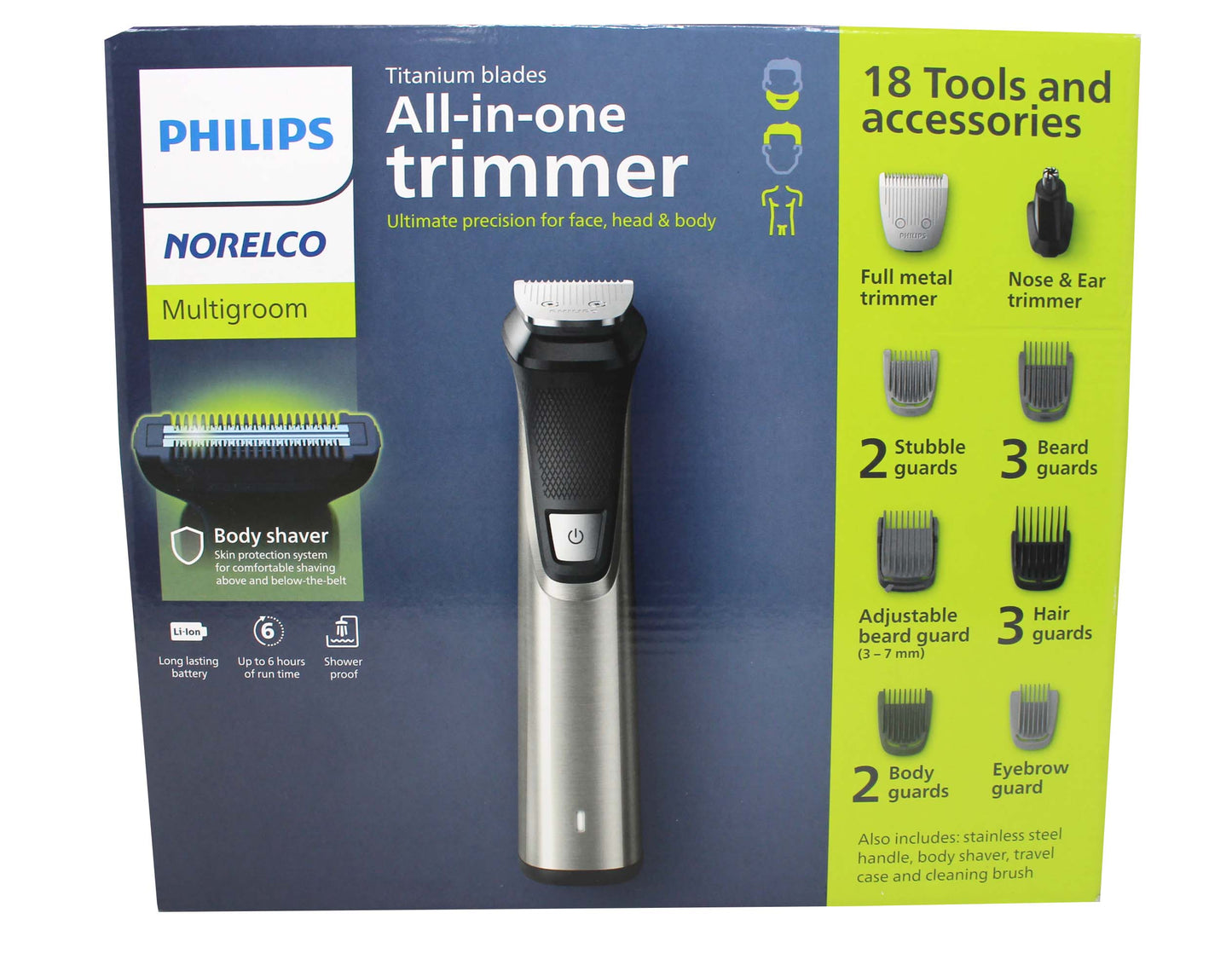 Philips MG9740/40 Norelco Multigroom Series 9000 Mens Beard Trimmer Groomer ( See Description)