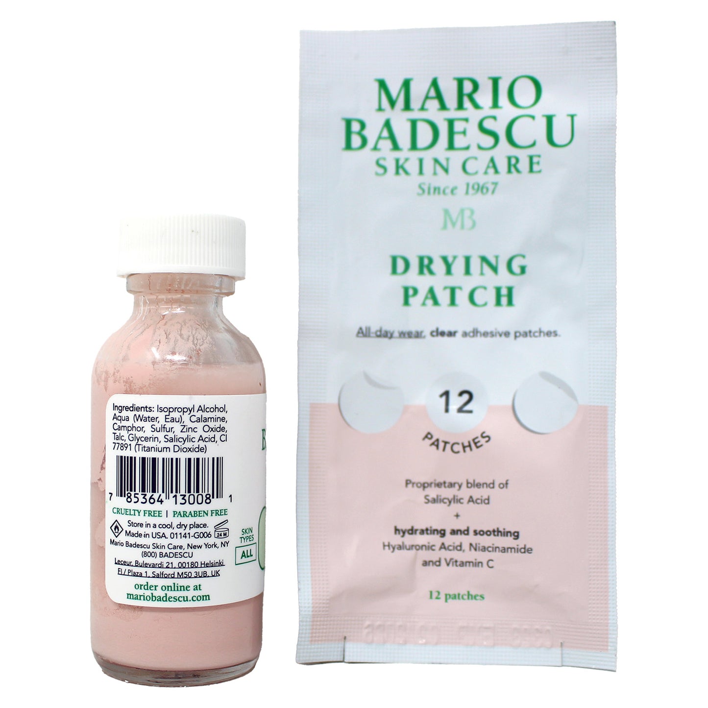 Mario Badescu AM/PM Drying Lotion & Patch Blemish Kit