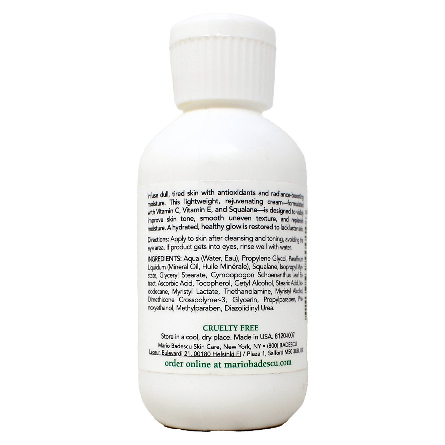 Mario Badescu Hydro Moisturizer With Vitamin C, 2 Fl Oz