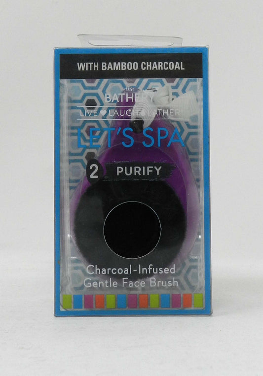 The Bathery Charcoal-Infused Gentle Facial Brush