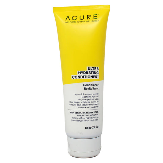 Acure Ultra Hydrating Conditioner With Argan & Pumpkin - 8 Fl Oz