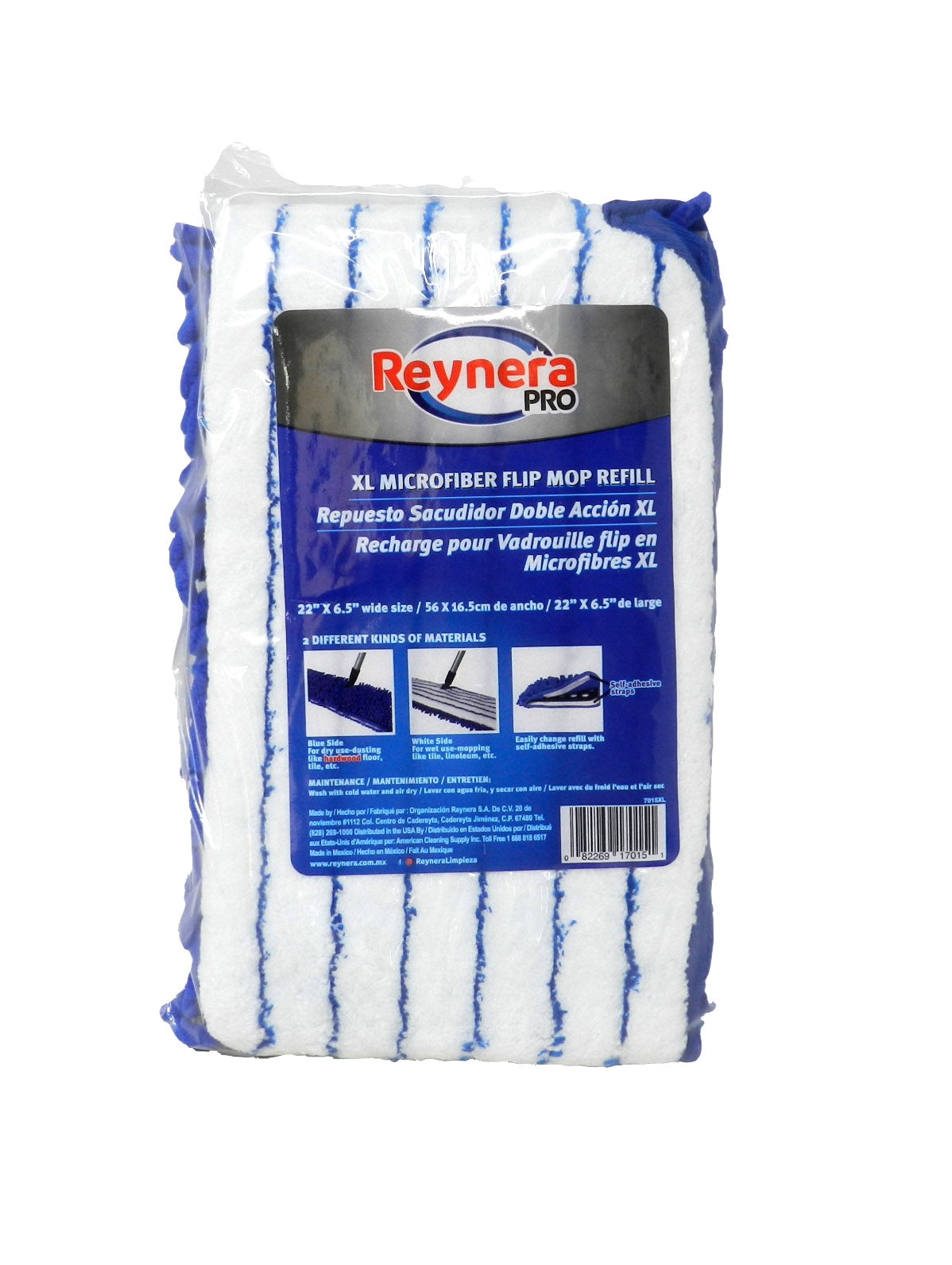 Reynera Pro XL Microfiber Flip Mop Refill 1 Count