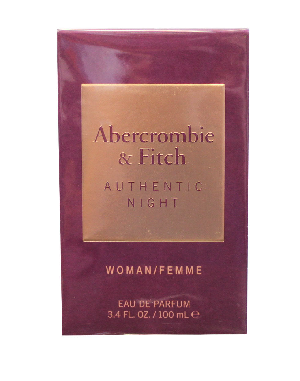 Abercrombie & Fitch Authentic Night Eau De Parfum For Women 3.4 Ounces