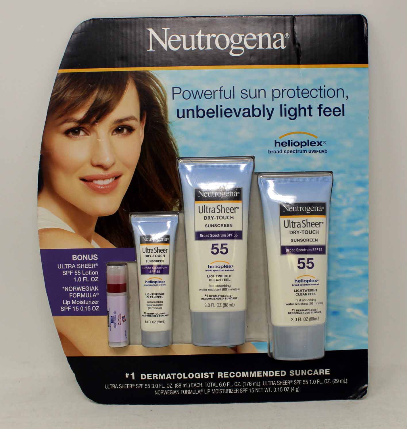 Neutrogena Ultra Sheer Dry-Touch SPF 55 Sunscreen 4 Pack