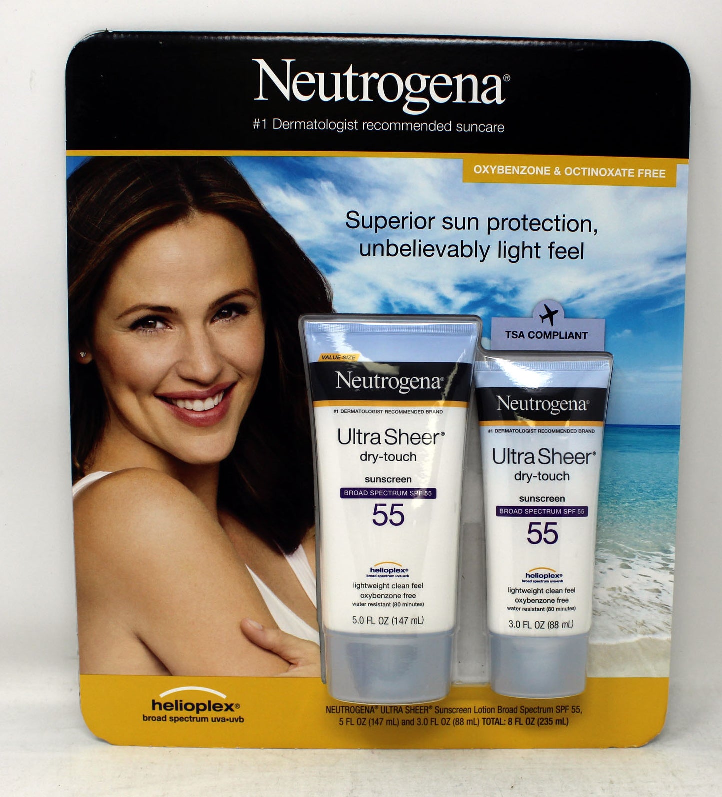 Neutrogena Ultra Sheer Dry-Touch Sunscreen SPF 55 Combo Pack