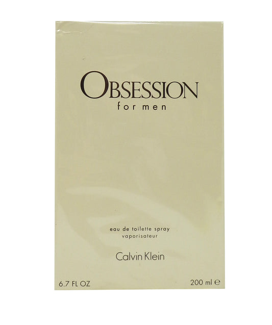 Calvin Klein Obsession For Men Eau De Toilette 6.7 Ounces