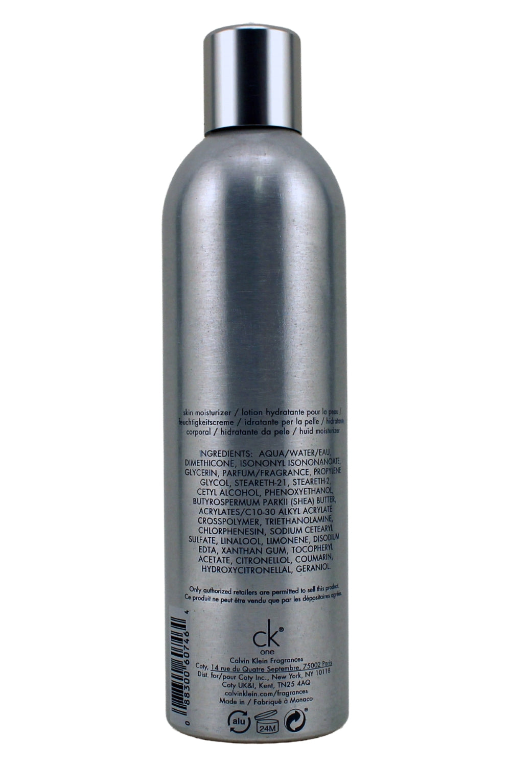 Calvin Klein One Body Lotion For Men 8.5 Ounce