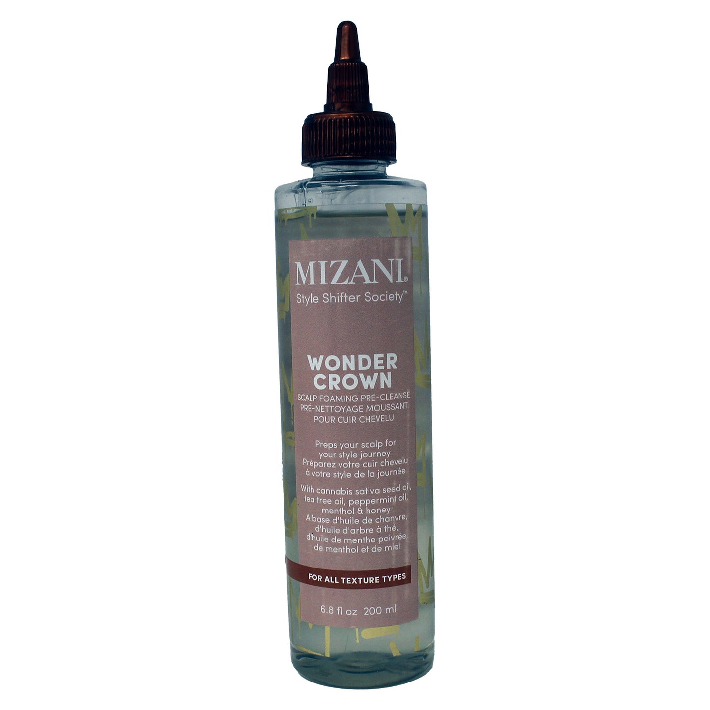 Mizani Wonder Crown Scalp Cleanser with Tea Tree and Peppermint Oil, 6.8 fl oz