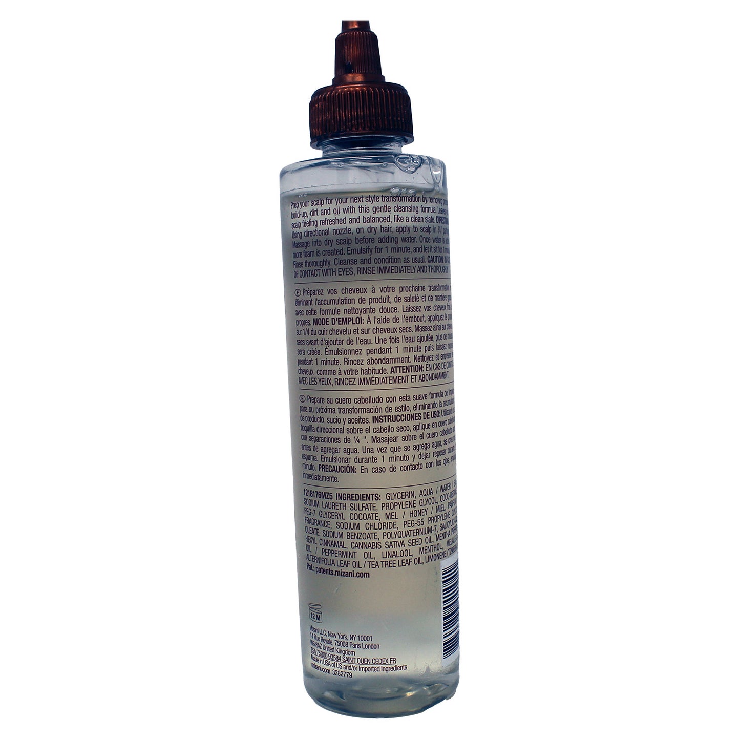 Mizani Wonder Crown Scalp Cleanser with Tea Tree and Peppermint Oil, 6.8 fl oz