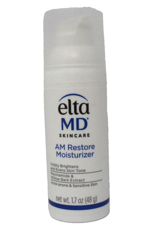 EltaMD AM Restore Facial Moisturizer For Acne-Prone & Sensitive Skin 1.7 Ounces