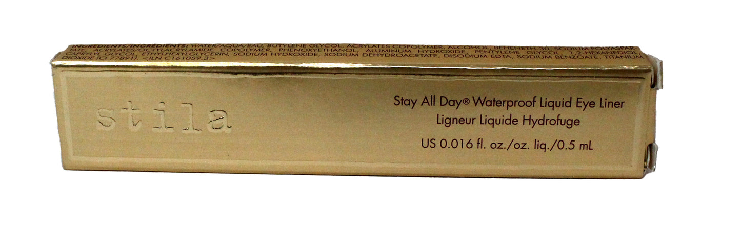 Stila Stay All Day Waterproof Liquid Eye Liner (Snow) 0.016 Ounce