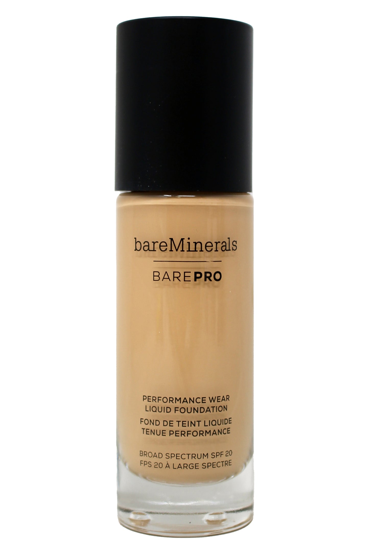 bareMinerals Barepro 24HR Performance Wear Liquid Foundation SPF20, 18 Pecan 1 Oz