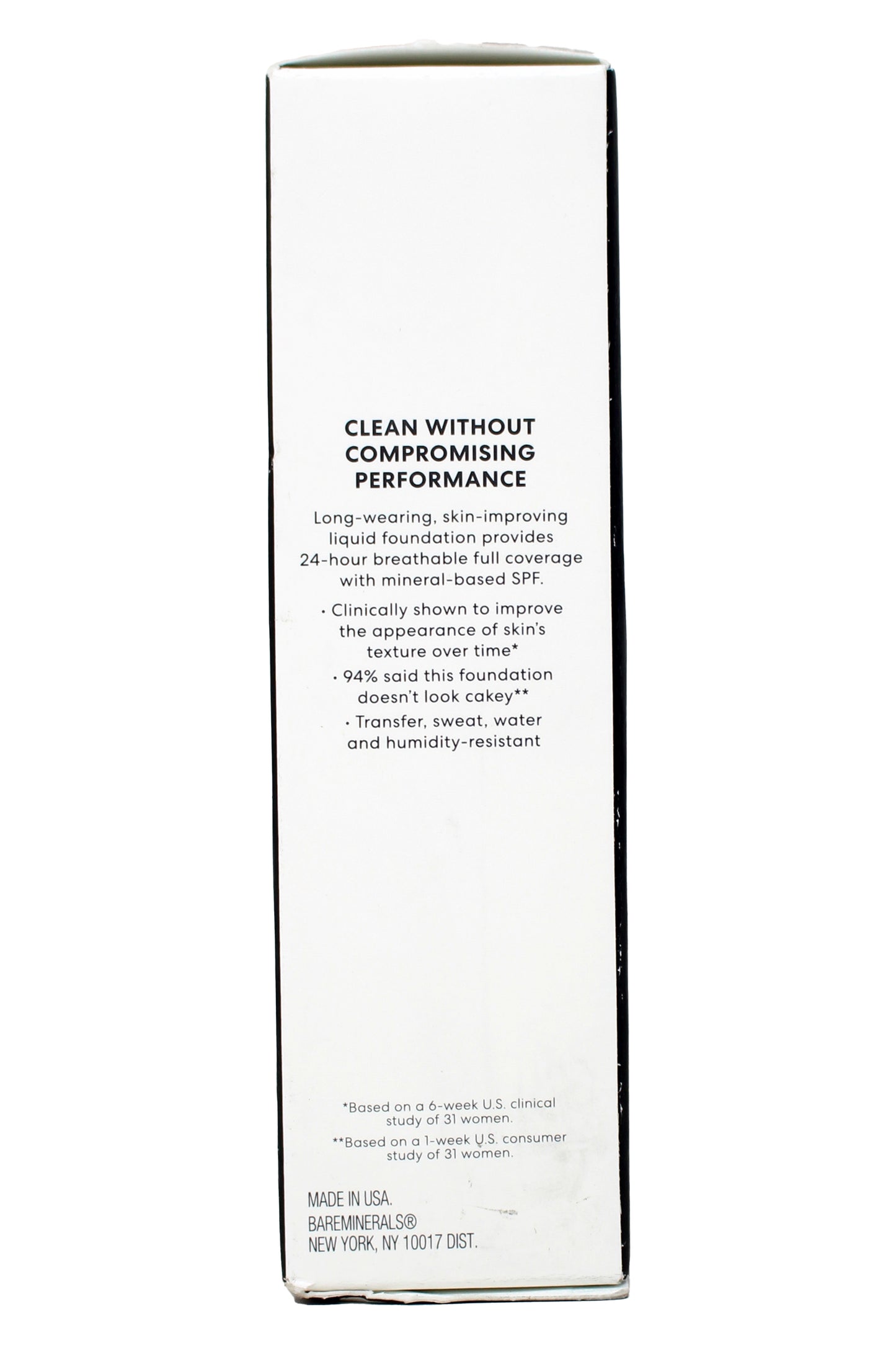 bareMinerals Barepro 24HR Performance Wear Liquid Foundation SPF20, 18 Pecan 1 Oz