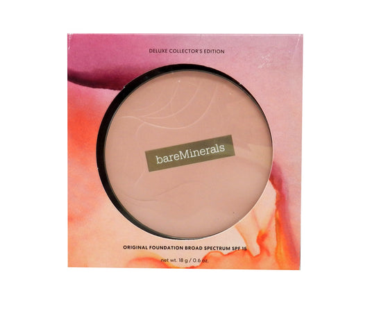 Bare Minerals Deluxe Collector's Edition Original Foundation SPF 15 Golden Deep 28 0.6 Ounces