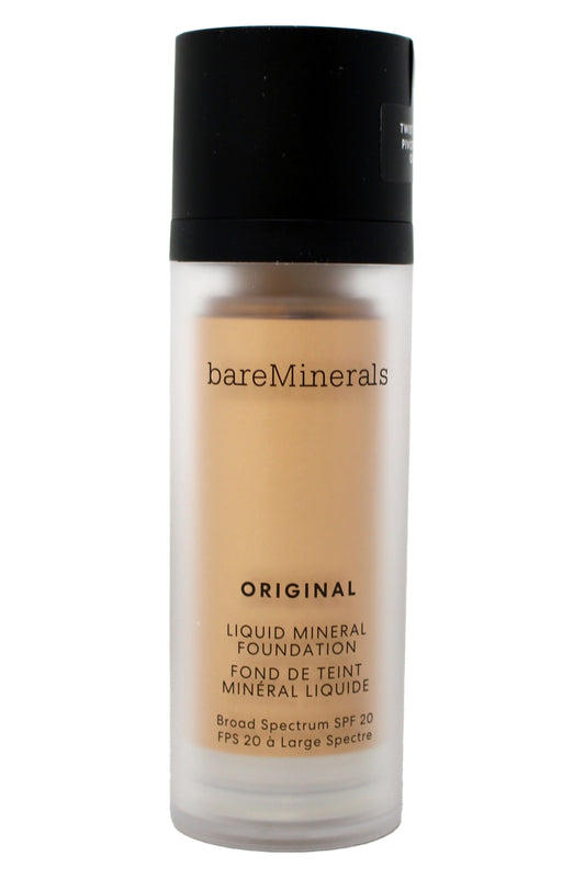 bareMinerals Original Liquid Mineral Foundation SPF20, 12 Medium Beige 1 Oz