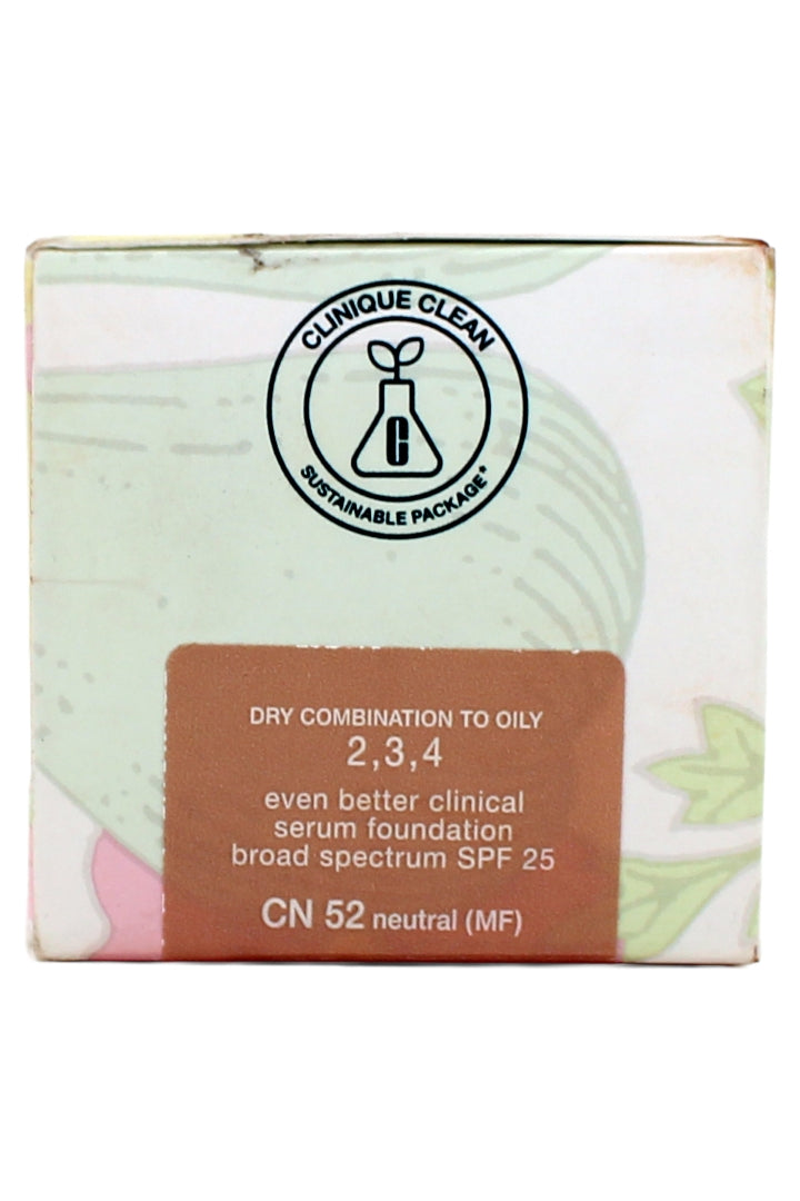 Clinique Even Better Clinical Serum Foundation SPF 25 CN52 Neutral 1 Fl Ounce