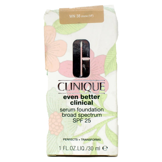 Clinique Even Better Clinical Serum Foundation SPF 25, WN 38 Stone 1 Ounce