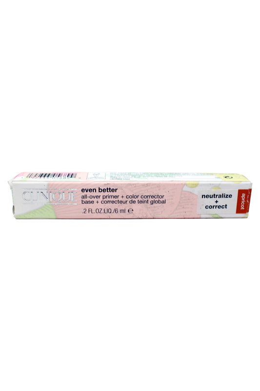 Clinique Even Better All Over Primer + Color Corrector Apricot 0.2 Fl Ounce
