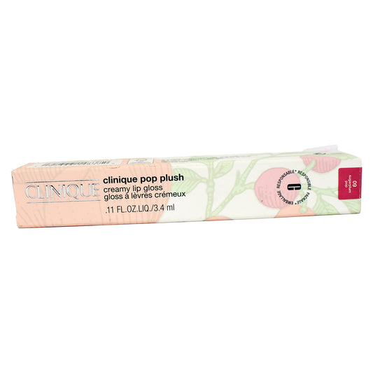 Clinique Pop Plush Creamy Lip Gloss 09 Sugarplum Pop 0.11 Ounce