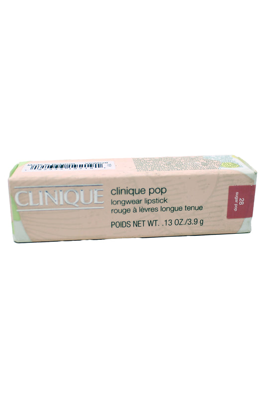 Clinique Pop Long Wear Lipstick 28 Sugar Pop 0.13 Ounce